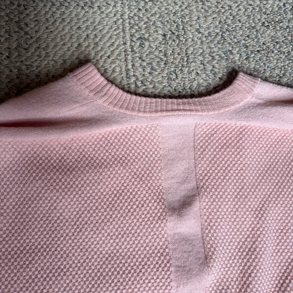 Pendleton Wool Light Pink Waffleknit Cardigan Large Clueless Preppy Balletcore - Picture 8 of 11